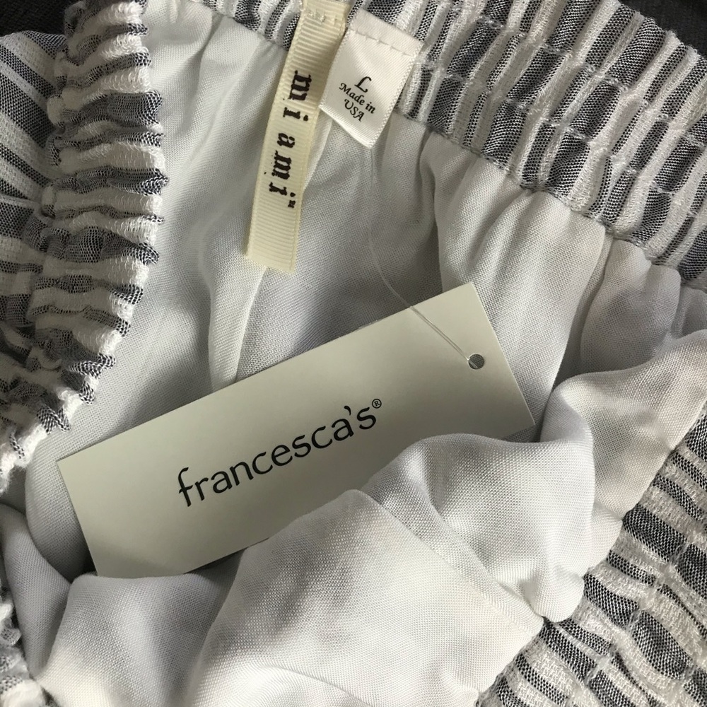 MIAMI by FRANCESCA striped relax fit shorts - Picture 4 of 4
